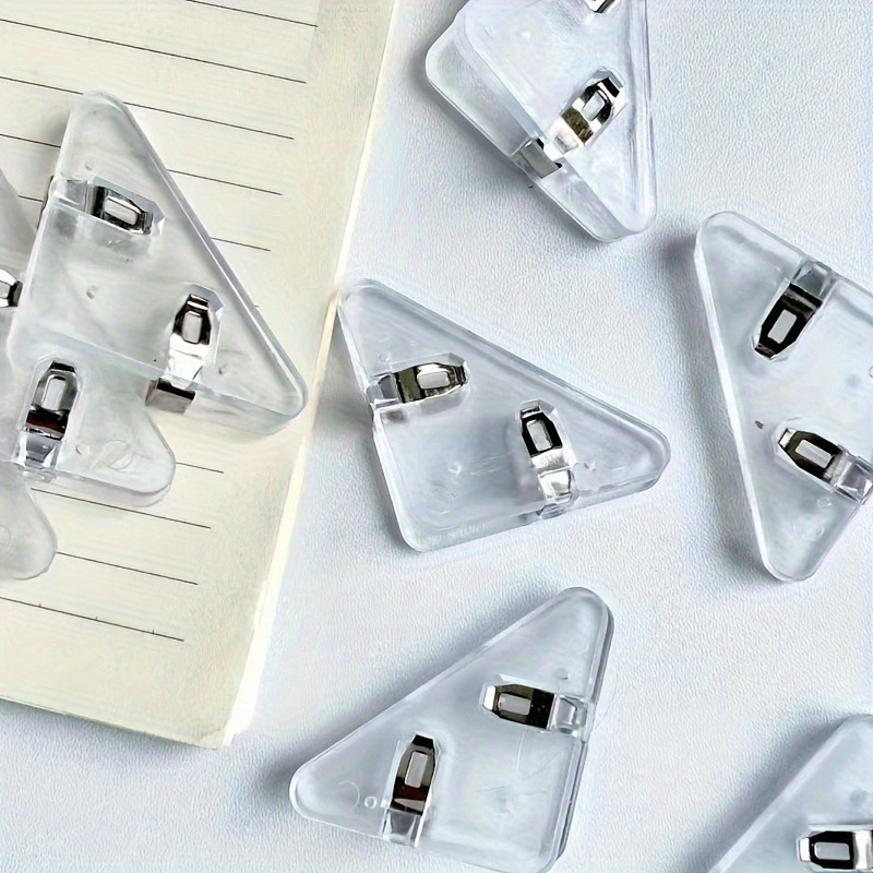 Набор прозрачных треугольных з – обзор и цена Binder Clip Assorted