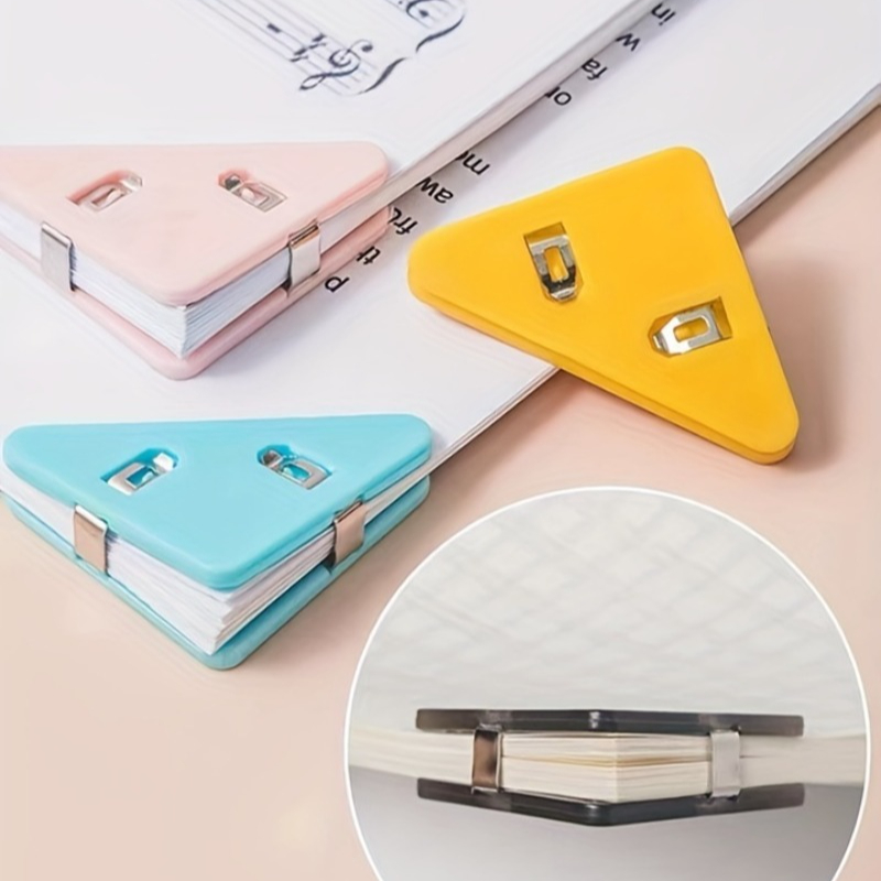 Набор прозрачных треугольных з – обзор и цена Binder Clip Assorted